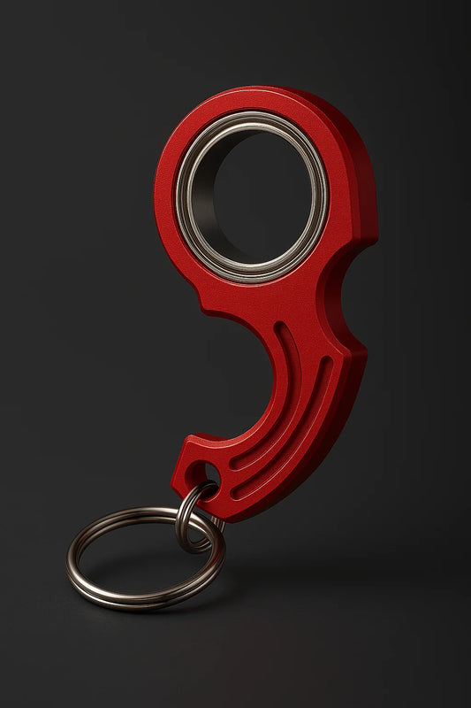 Llavero spinner rojo
